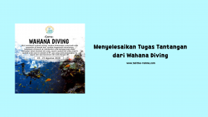 Wahana diving wasiat